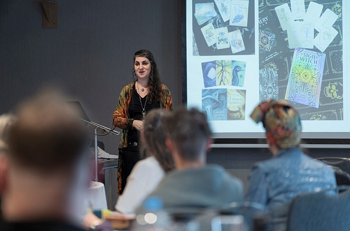 The magic of making art and art of making magic: An exploration of Laura Tempest Zakroff’s sigil work