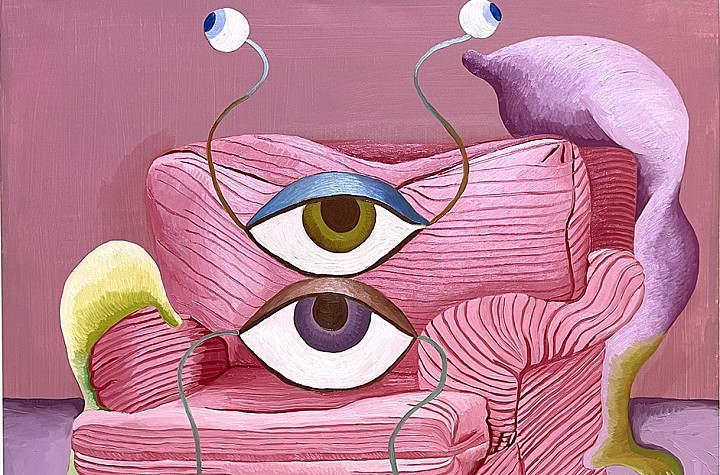 Julie Mauskop Surveilling the Subliminal at Garner Arts Center