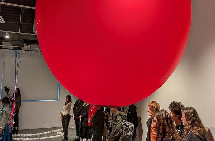 Night at Gelman Gallery: On a space in fourteen traces