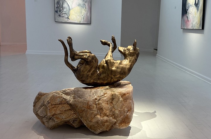 Nicola Bailey Between Dog and Wolf / Entre Chien et Loup Everard Read Gallery, Johannesburg, South Africa