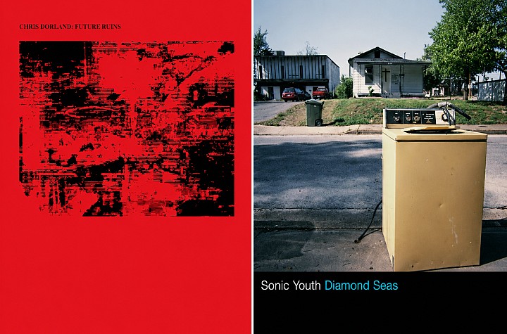 Future Ruins / Diamond Seas  on Robert Hobbs’s Chris Dorland art book Future Ruins and the Sonic Youth / John Oswald’s Diamond Seas vinyl LP