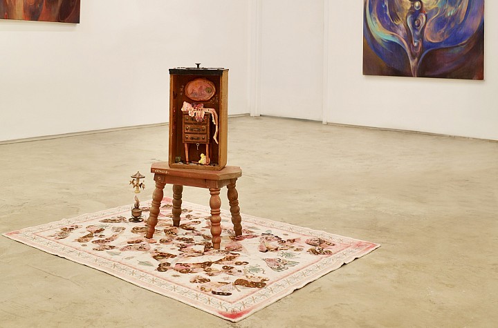 The Overslept Mayfly: Ailyn Lee and Tianshu Zhang, curated by Shuang Cai at Latitude Gallery in Lower East Side, Manhattan.