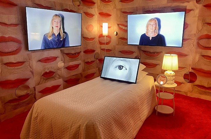 SPRING/BREAK Art Show plays Hide N’Seek in CBS’s 60 minutes former offices