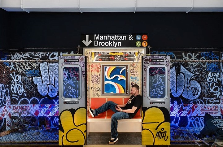 How Graffiti Artist GIZ Got From a Train Yard in Queens to a Gallery in Miami