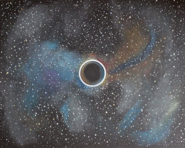 Visualization of an Event Horizon