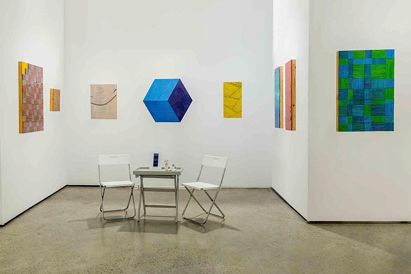 Jenny Wu Future Fair Booth. Photo by Keenon Perry